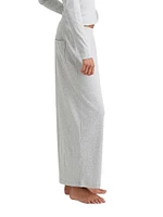 Cotton Wide-Leg Pants