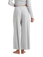 Cotton Wide-Leg Pants