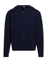 Swanson Merino-Cashmere Zip-Up Hoodie