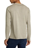 Enzo Cotton Long-Sleeve Shirt