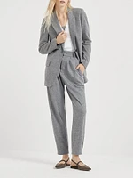 Cashmere Jersey Deconstructed Blazer