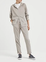 Comfort Cotton and Silk Interlock Trousers