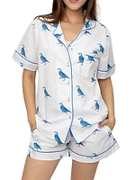 Women's Quail Short Pajama Set