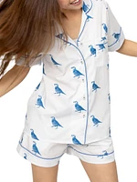 Women's Quail Short Pajama Set