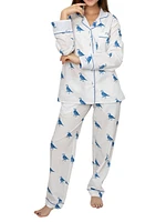 Women's Quail Long Pajama Set