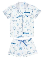 Women's Malibu Short Pajama Set