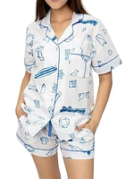 Women's Malibu Short Pajama Set