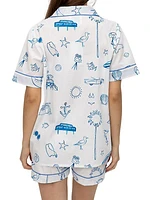 Women's Malibu Short Pajama Set