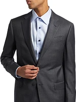 Wool Single-Breasted Suit