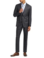 Wool Single-Breasted Suit