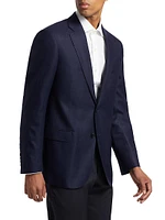 Single-Breasted Tailored Blazer