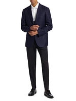 Single-Breasted Tailored Blazer