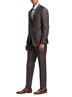 Wool Single-Breasted Suit