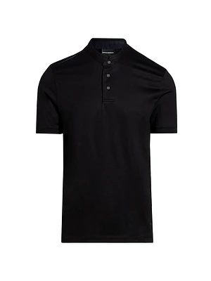 Cotton-Blend Polo Shirt