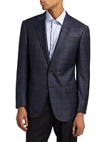 Plaid Virgin Wool Sportcoat