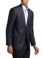 Plaid Virgin Wool Sportcoat