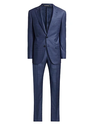 Wool Single-Breasted Suit