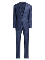 Wool Single-Breasted Suit