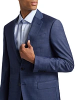 Wool Single-Breasted Suit