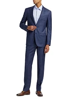 Wool Single-Breasted Suit