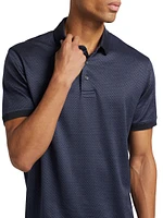 Cotton-Blend Jersey Polo Shirt