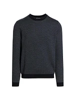 Wool Knit Crewneck Sweater