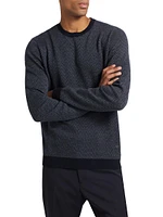 Wool Knit Crewneck Sweater