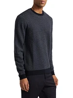 Wool Knit Crewneck Sweater