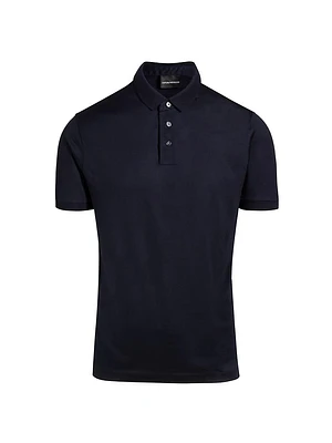 Cotton-Blend Polo Shirt