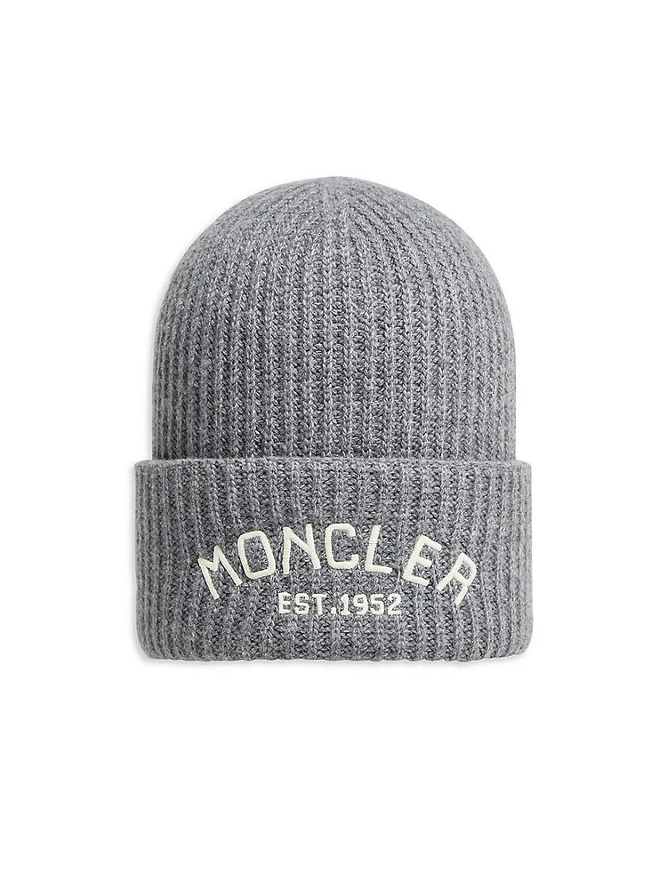 Little Kid's & Ribbed Knit Logo Beanie