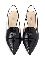 Patent Leather Slingbacks