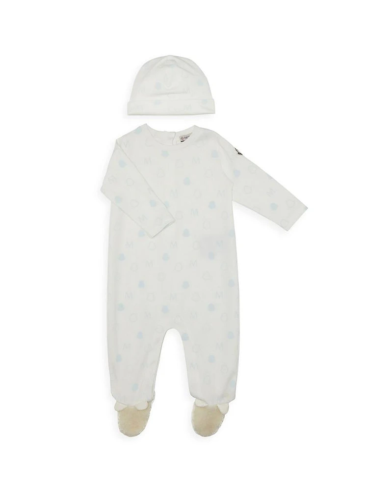 Baby's & Little Kid's Printed 2-Piece Coverall Set