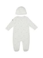 Baby's & Little Kid's Printed 2-Piece Coverall Set