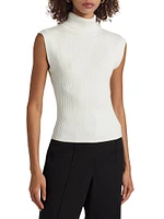 Kinley Rib-Knit Sleeveless Top