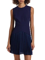 Haddy Pleated Minidress