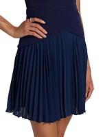 Haddy Pleated Minidress