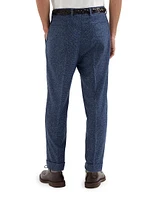 Flecked Silk, Wool and Cashmere Fit Trousers