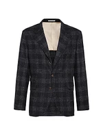 Flecked Silk, Wool and Cashmere Blazer