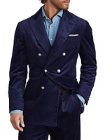 One and a Half Breasted Deconstructed Blazer