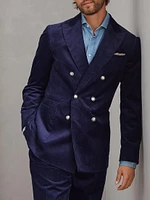 One and a Half Breasted Deconstructed Blazer