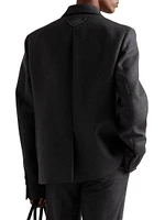 Single Breasted Wool Jacket