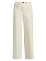 Tiny Dancer Stretch-Cotton Straight-Leg Jeans