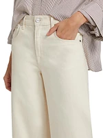 Tiny Dancer Stretch-Cotton Straight-Leg Jeans