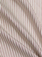 New Morning After Striped Silk-Blend Shirt