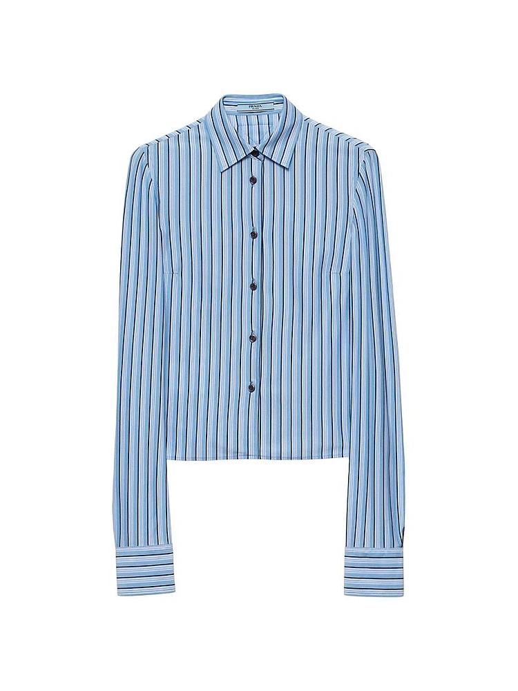 Striped Piqué Shirt