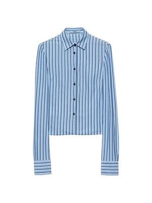 Striped Piqué Shirt