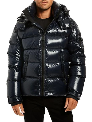 Glacier Hooded Down Coat