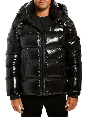 Glacier Hooded Down Coat