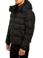 Glacier Hooded Down Coat