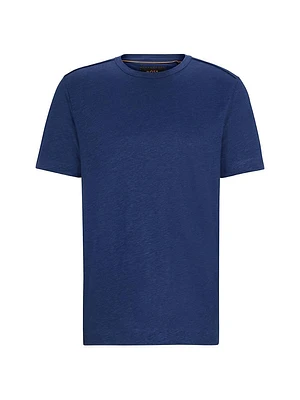 Regular Fit T-Shirt Linen and Silk